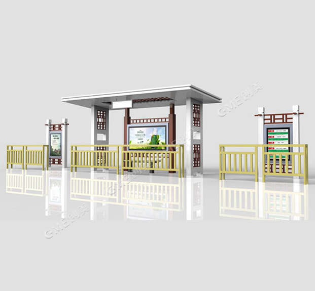 仿古公交候车亭厂家产品 仿古公交候车亭厂家产品